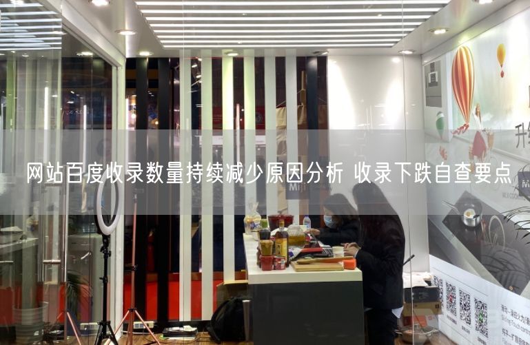 网站百度收录数量持续减少原因分析 收录下跌自查要点